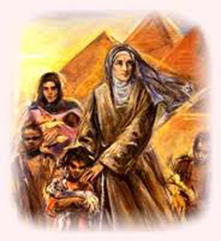 Imagem de Madre Catarina no Egito