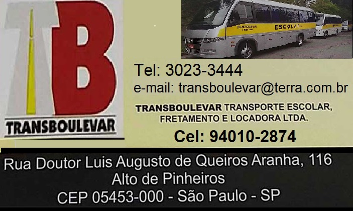 Inscrições para o transporte escolar a alunos do interior que